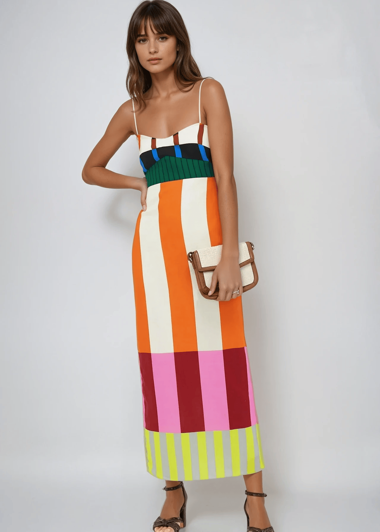 Velira Maxi Dress Bengal Multi Paloma Vasaros Maxi Suknelė