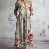 Velira Maxi Dress Bežinė / S Srauni V