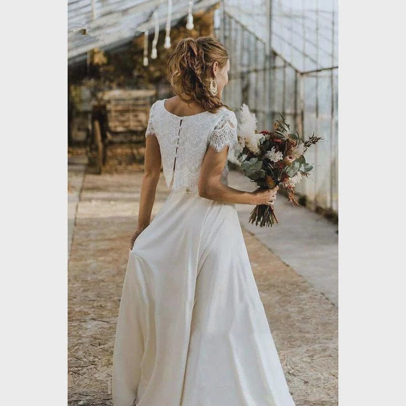 Velira Maxi Dress Bohemiška Nėrinių Suknelė