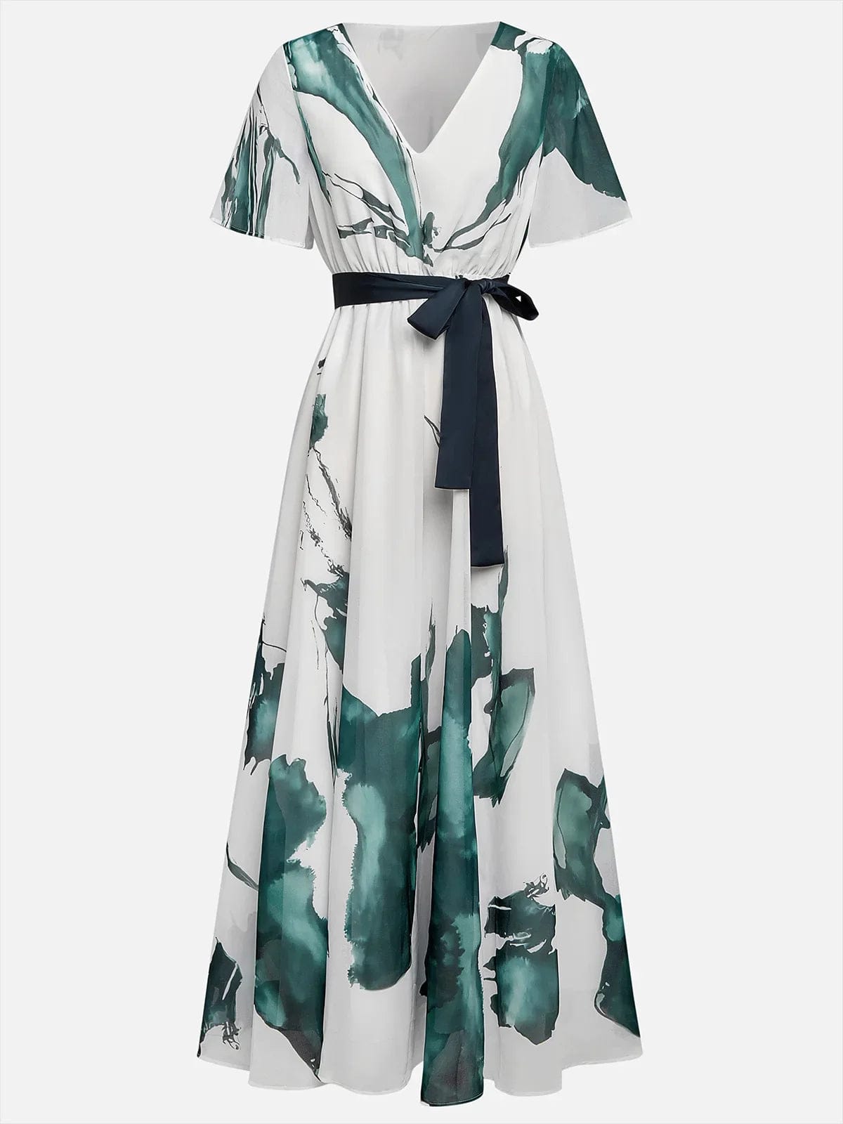 Velira Maxi Dress Bohemiškas Gėlių Maxi Suknelė