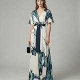 Velira Maxi Dress Bohemiškas Gėlių Maxi Suknelė