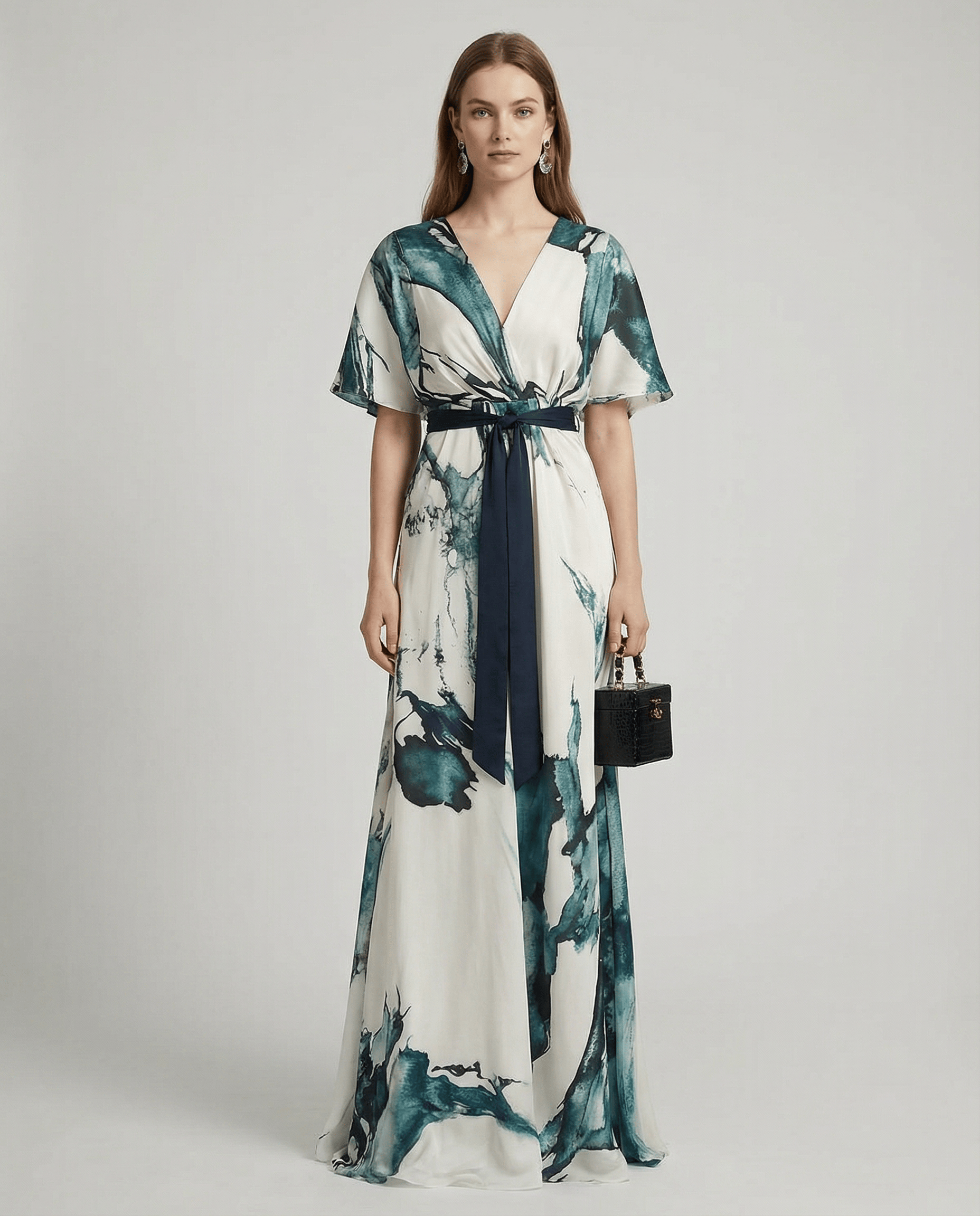 Velira Maxi Dress Bohemiškas Gėlių Maxi Suknelė