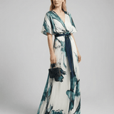 Velira Maxi Dress Bohemiškas Gėlių Maxi Suknelė