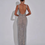 Velira Maxi Dress Celeste Vakarinė Suknelė
