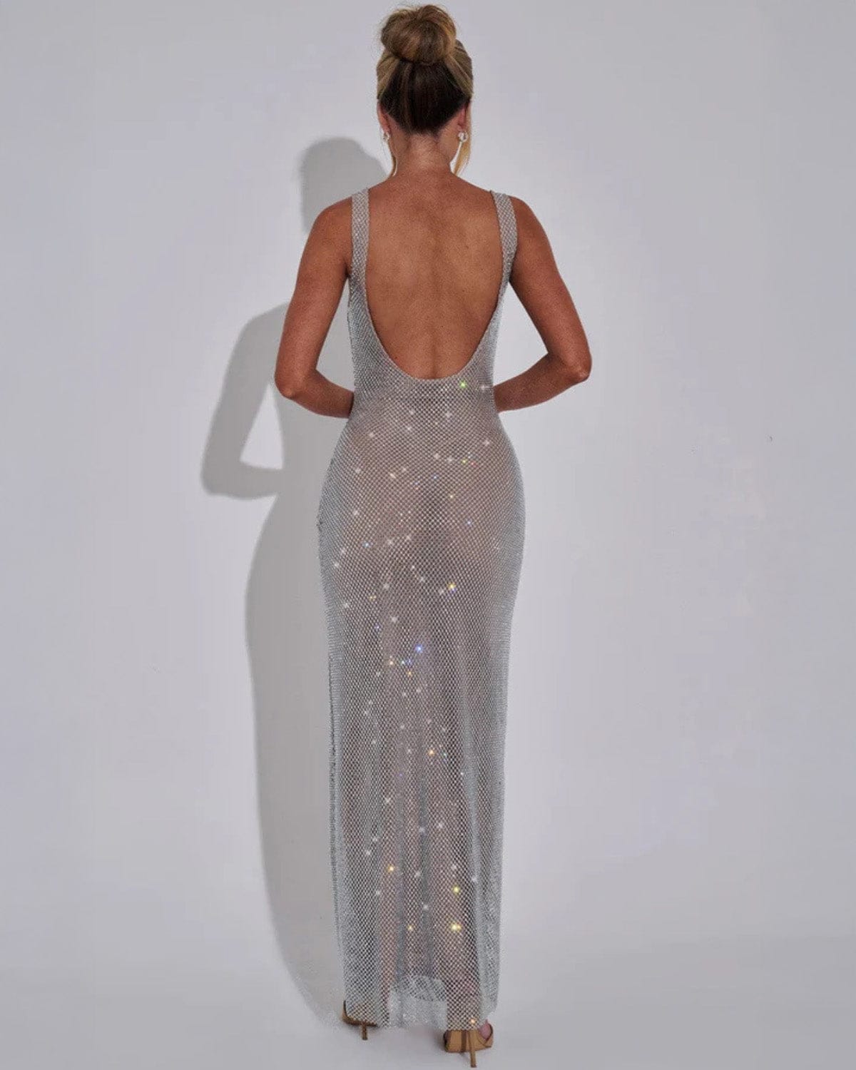 Velira Maxi Dress Celeste Vakarinė Suknelė