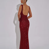 Velira Maxi Dress Celeste Vakarinė Suknelė