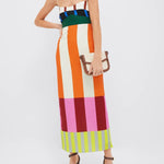 Velira Maxi Dress Daugiaspalvė1 / S Bengal Multi Paloma Vasaros Maxi Suknelė