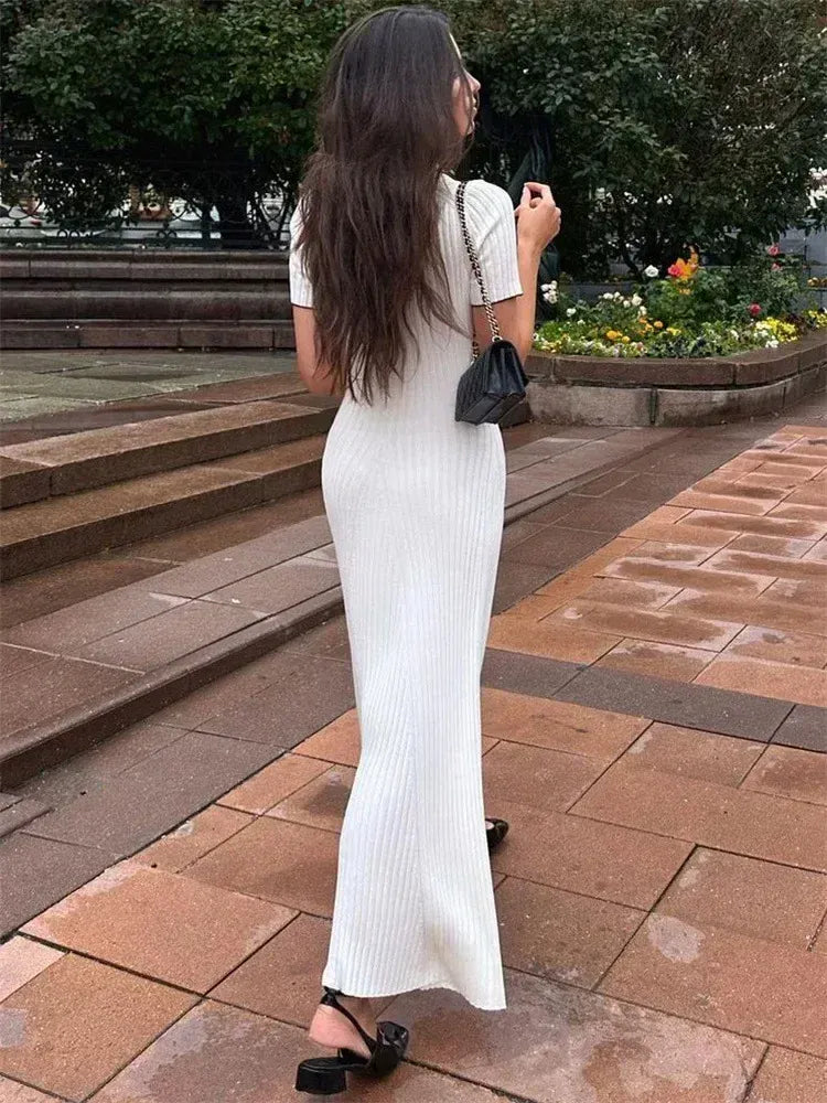 Velira Maxi Dress Diana Tricot Vasaros Megzta Suknelė