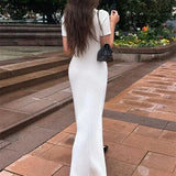 Velira Maxi Dress Diana Tricot Vasaros Megzta Suknelė