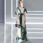 Velira Maxi Dress Gėlių / S Bohemiškas Gėlių Maxi Suknelė
