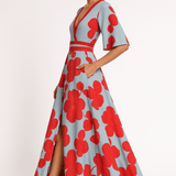 Velira Maxi Dress Gėlių V