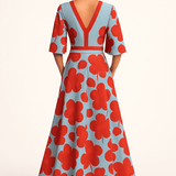 Velira Maxi Dress Gėlių V