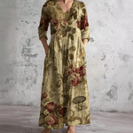 Velira Maxi Dress Geltona / S Srauni V