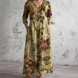 Velira Maxi Dress Geltona / S Srauni V