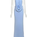 Velira Maxi Dress Halterio Kaklo Maxi Suknelė