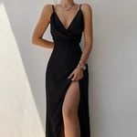 Velira Maxi Dress Juoda / S Seraphina Suknelė Maxi