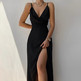Velira Maxi Dress Juoda / S Seraphina Suknelė Maxi