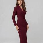 Velira Maxi Dress Juodas Švarkas Suknelė