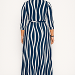 Velira Maxi Dress Kasdienė bliuska darbinei maksi suknelė