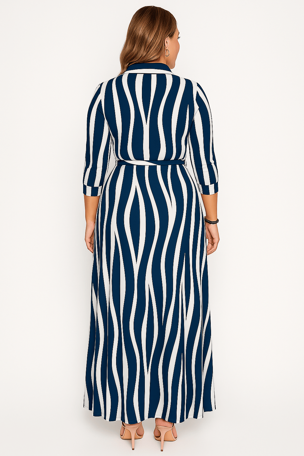 Velira Maxi Dress Kasdienė bliuska darbinei maksi suknelė