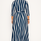 Velira Maxi Dress Kasdienė bliuska darbinei maksi suknelė
