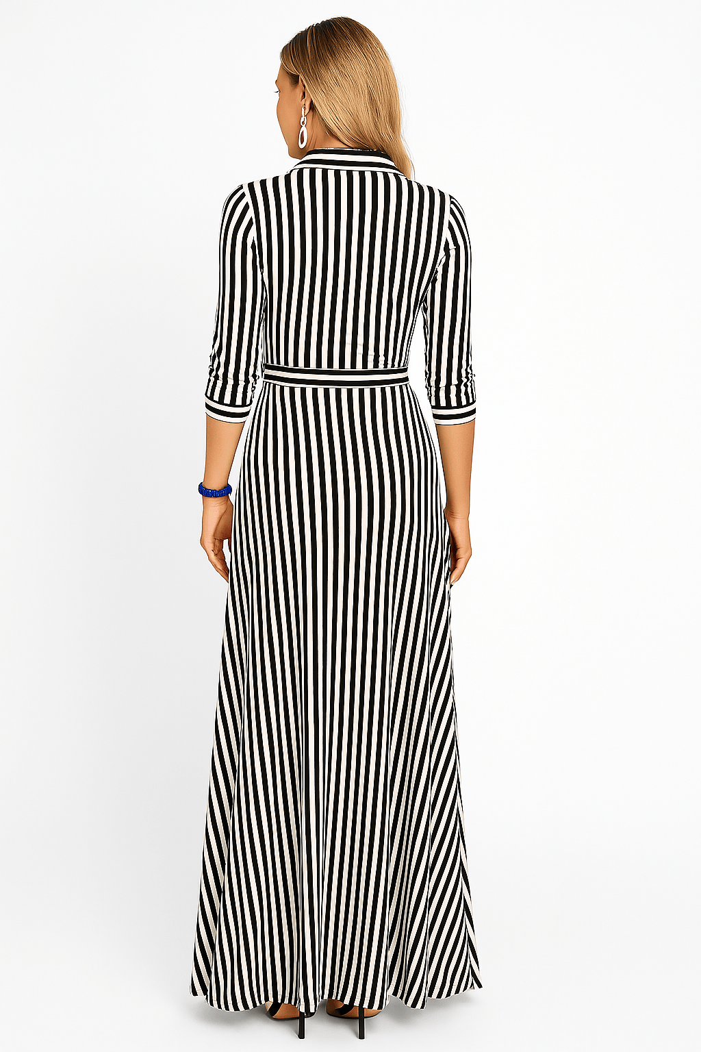 Velira Maxi Dress Kasdienė bliuska darbinei maksi suknelė