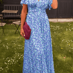Velira Maxi Dress Mėlyna / S Ava Vasaros Nakties maxi suknelė