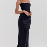 Velira Maxi Dress Mia Be rankovių korseto maksi suknelė