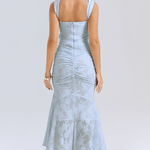 Velira Maxi Dress Nėriniuotas Korsetas Maxi Suknelė