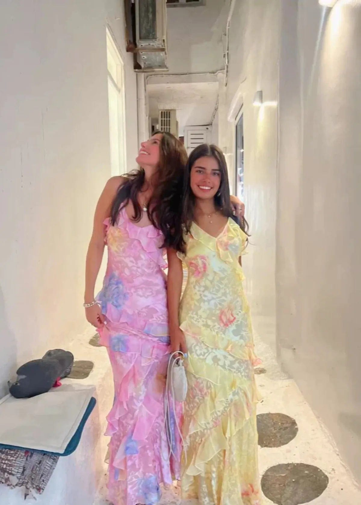Velira Maxi Dress Oro drabužių vasaros maksi suknelė