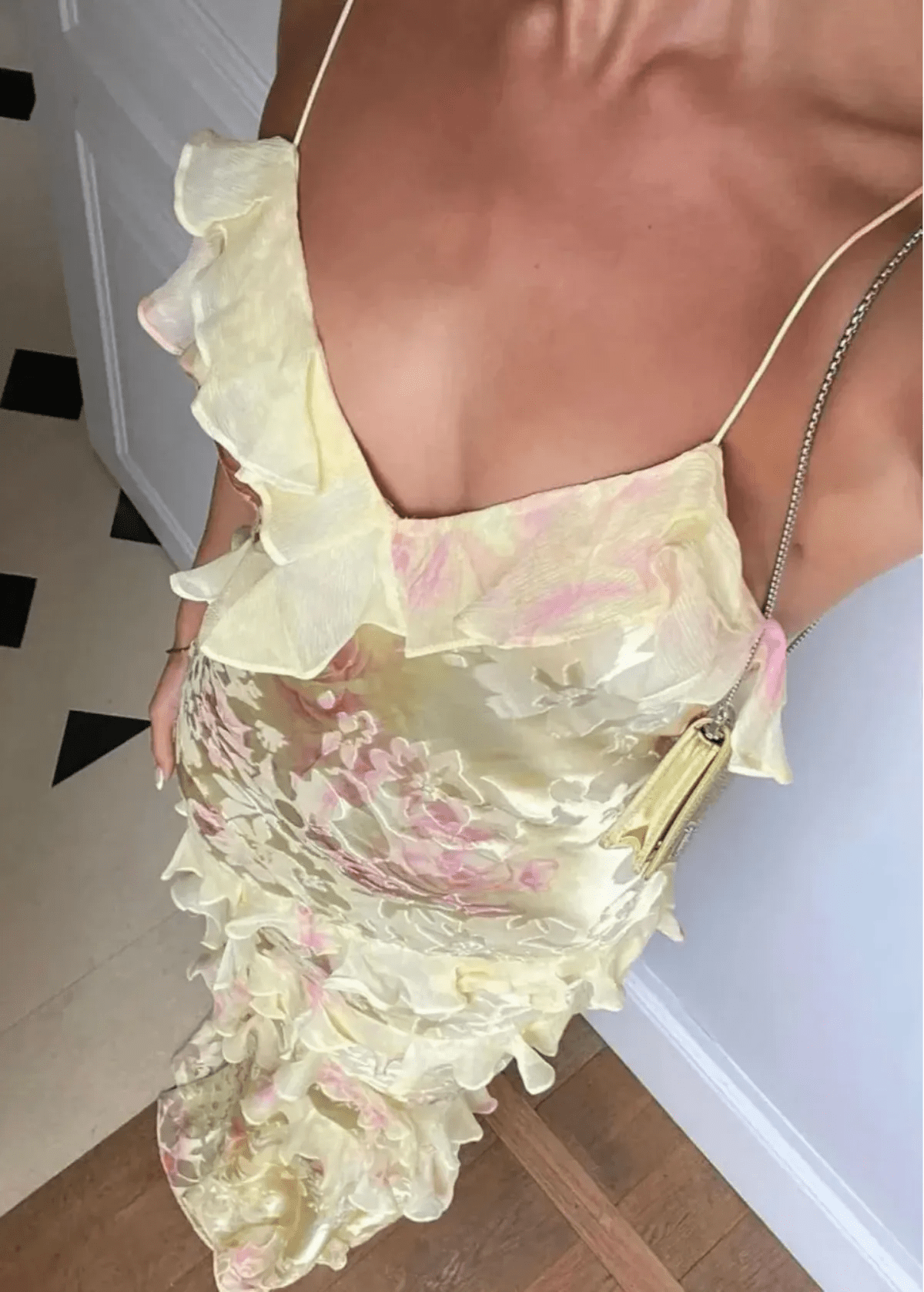 Velira Maxi Dress Oro drabužių vasaros maksi suknelė