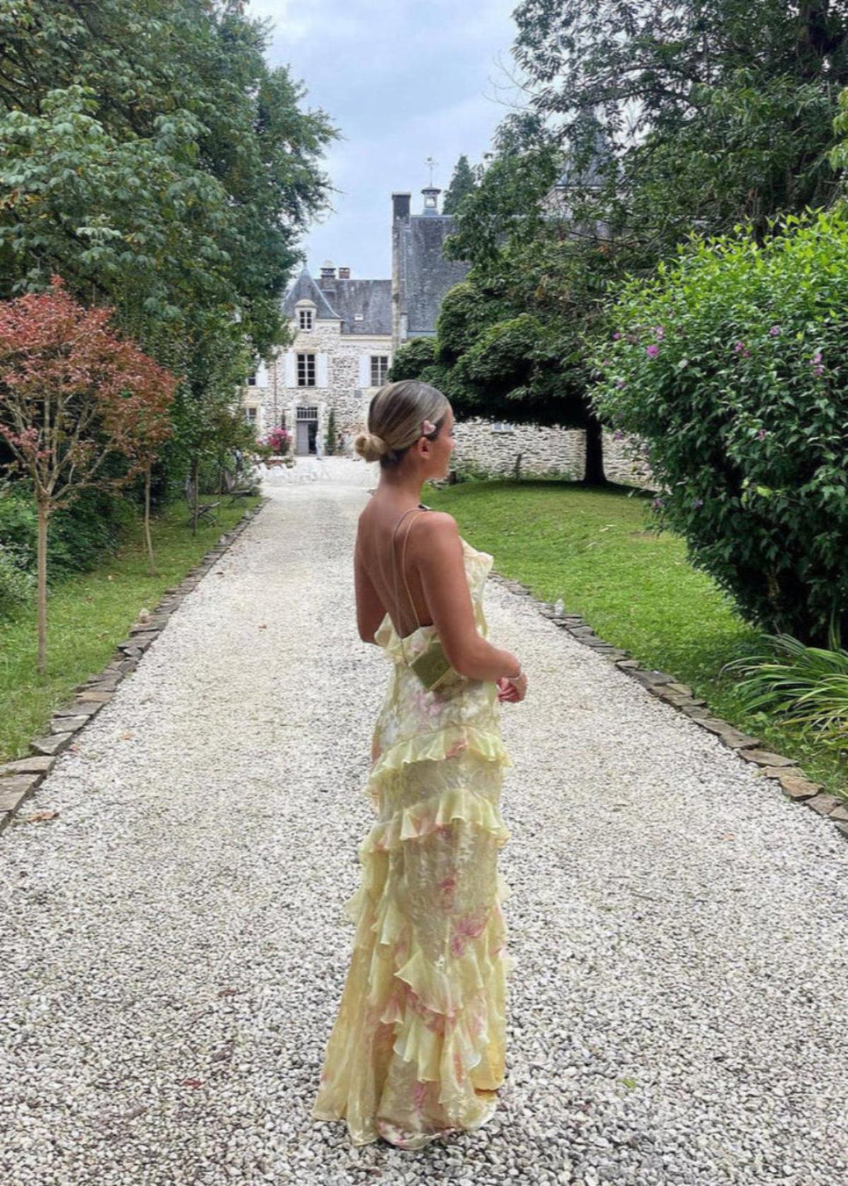 Velira Maxi Dress Oro drabužių vasaros maksi suknelė
