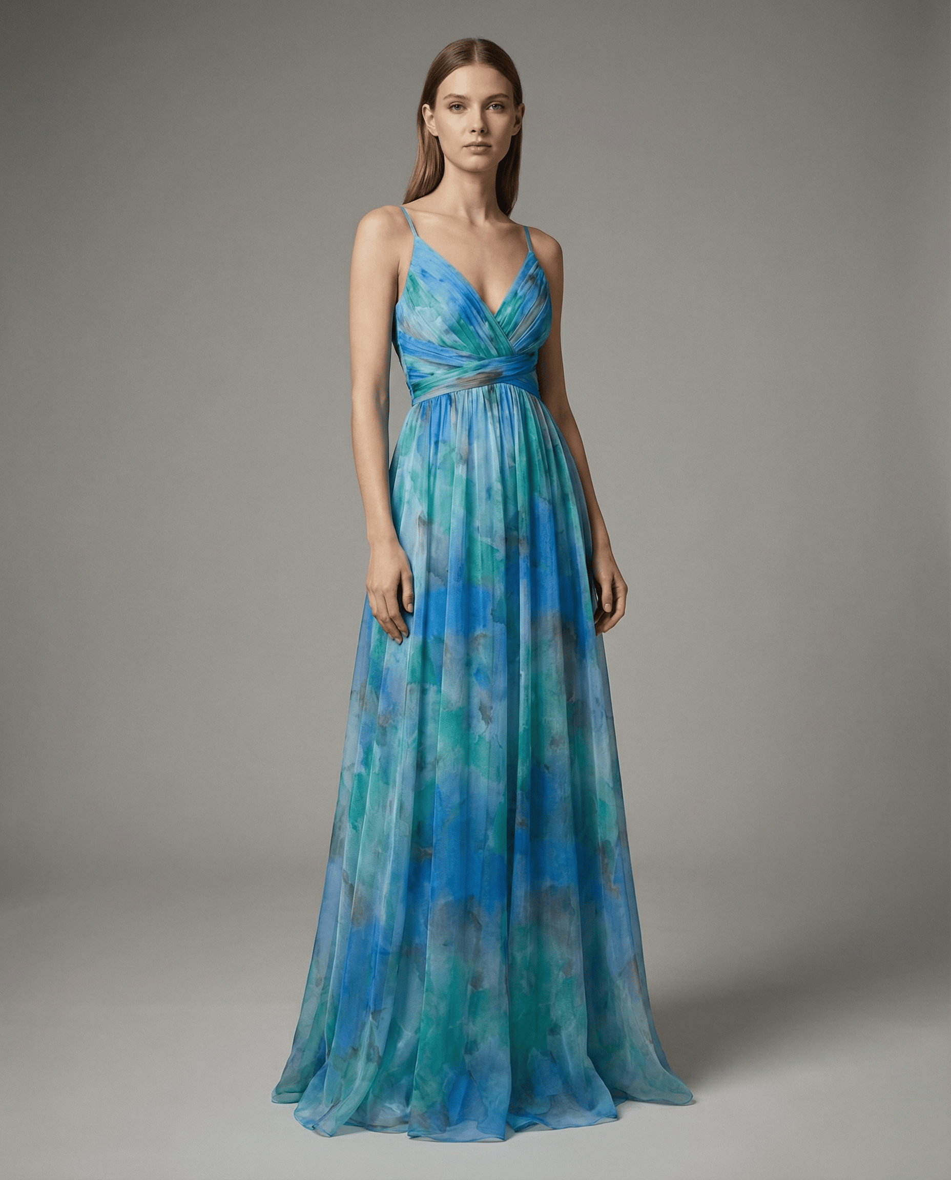 Velira Maxi Dress Purpurinė / S Gėlių vakarinė maksi suknelė