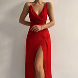 Velira Maxi Dress Raudona / S Seraphina Suknelė Maxi