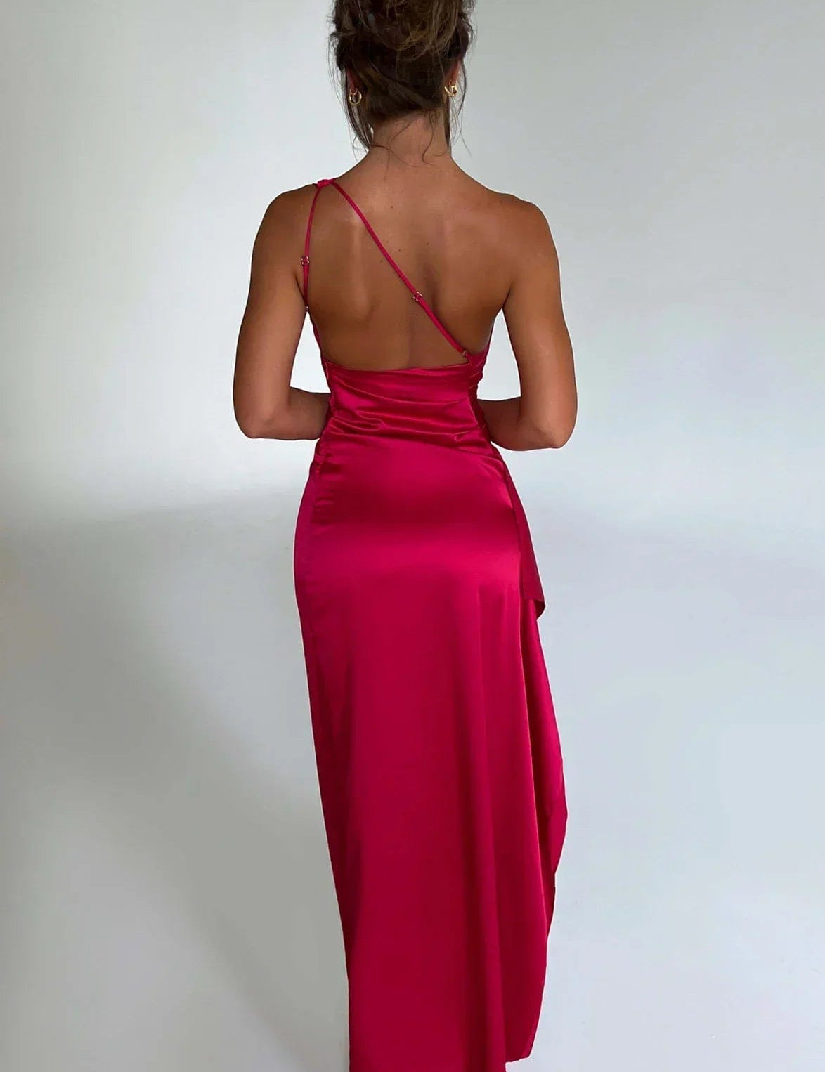 Velira Maxi Dress Satino vakarinė ilga suknelė