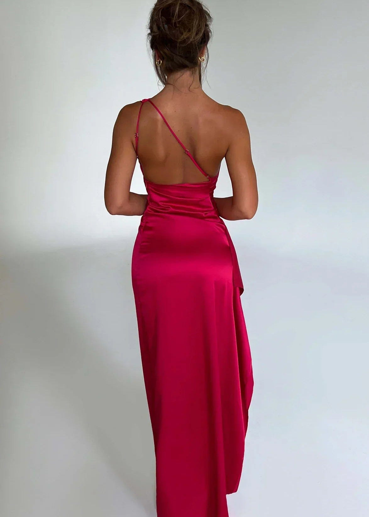 Velira Maxi Dress Satino vakarinė ilga suknelė