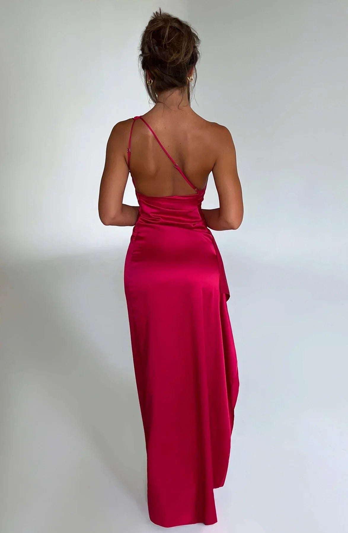 Velira Maxi Dress Satino vakarinė ilga suknelė