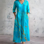 Velira Maxi Dress Turkio / S Srauni V