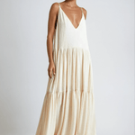 Velira Maxi Dress Vandenyno Vėjelio Vasaros Maxi Suknelė