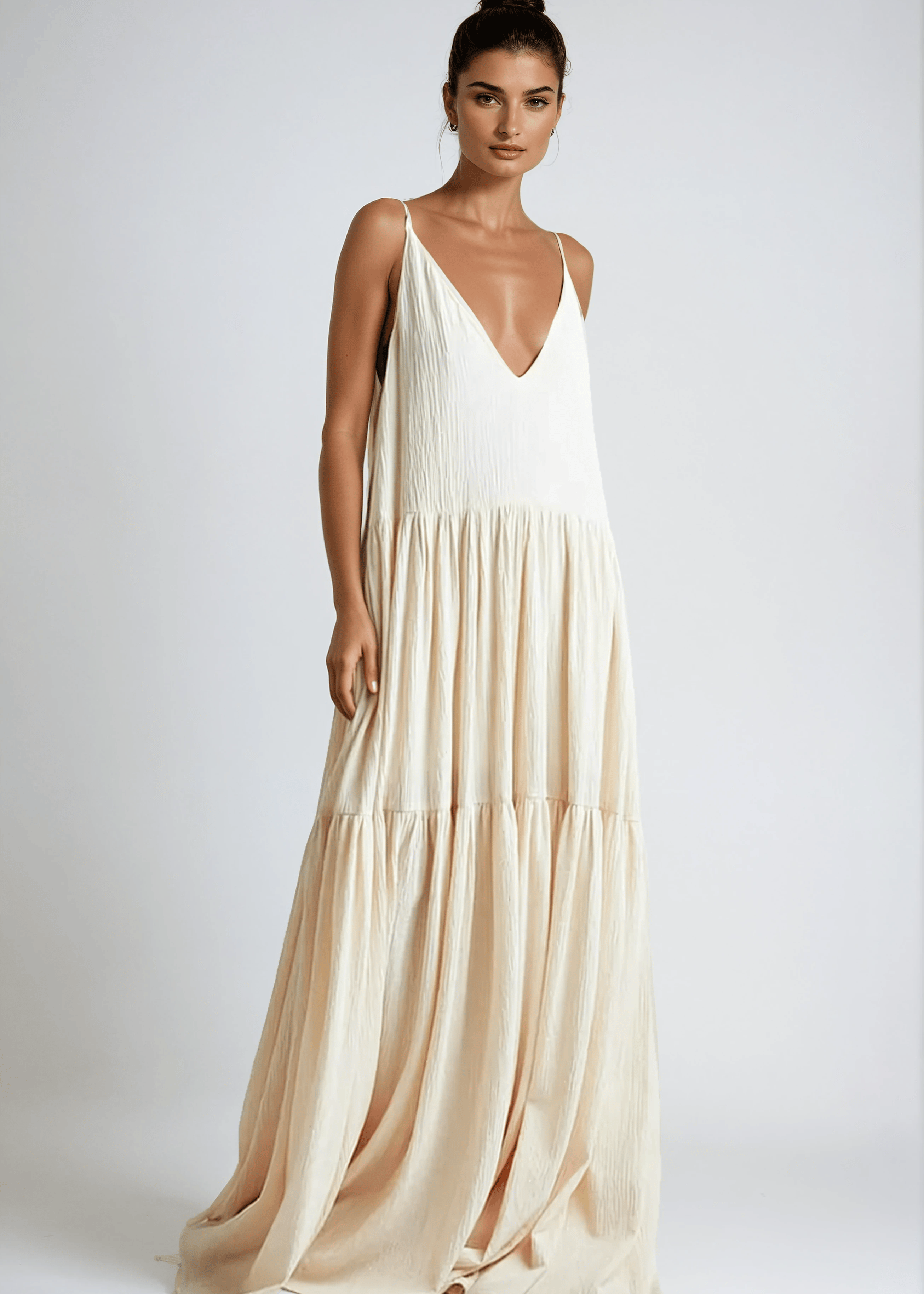 Velira Maxi Dress Vandenyno Vėjelio Vasaros Maxi Suknelė