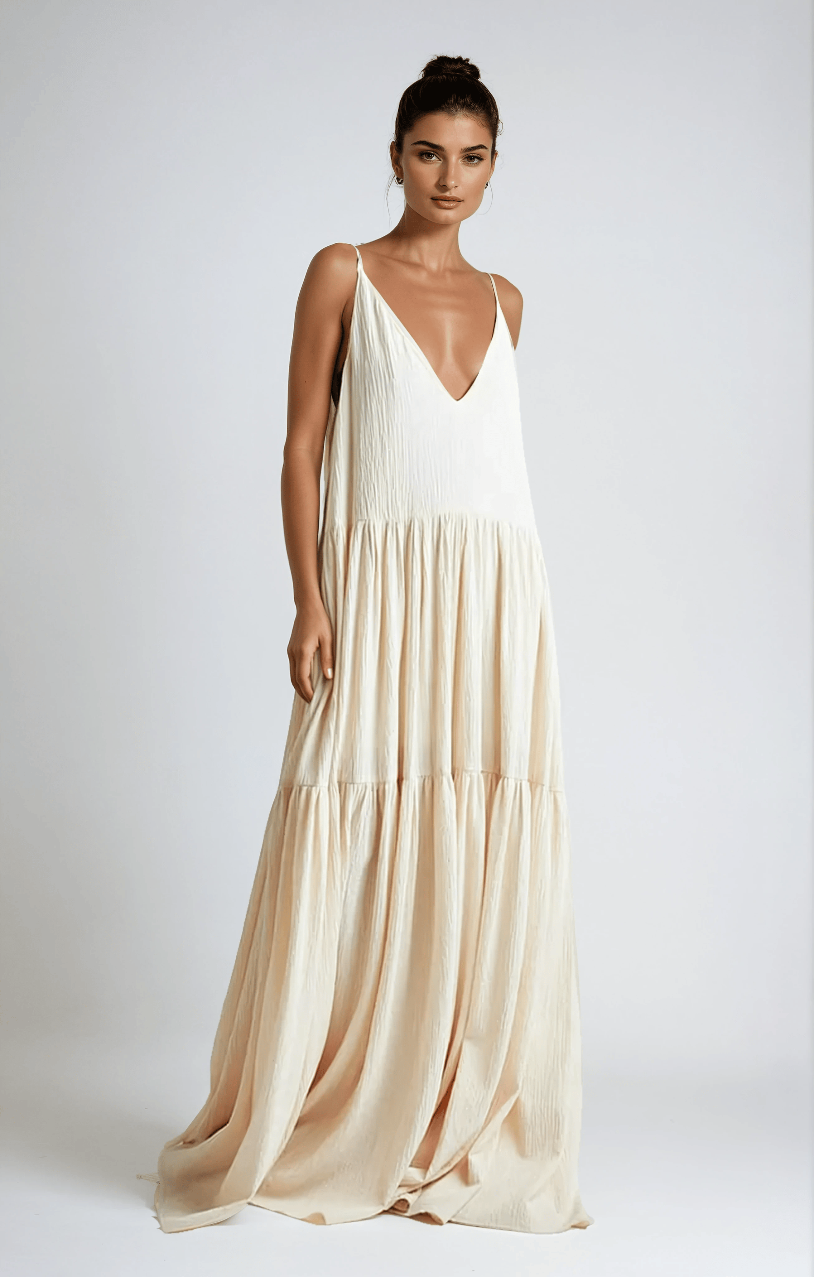 Velira Maxi Dress Vandenyno Vėjelio Vasaros Maxi Suknelė