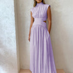 Velira Maxi Dress Violetinė / S Be rankovių maksi suknelė