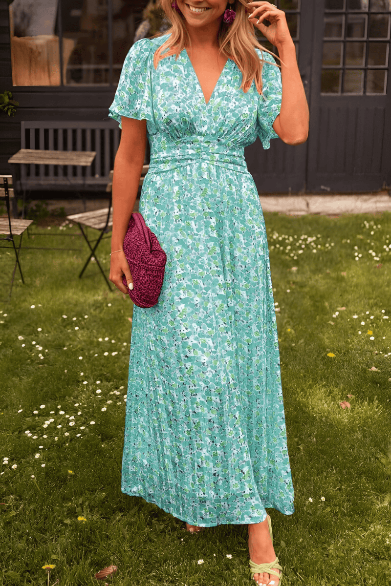 Velira Maxi Dress Žalia / S Ava Vasaros Nakties maxi suknelė