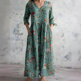 Velira Maxi Dress Žalia / S Srauni V