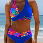 Velira Mėlyna / S Sol™ | bikini su kryžminėmis juostelėmis