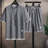 Velira Men's Apparel Pilka / M Elegantiškas Megztinis Poilsio Komplektas
