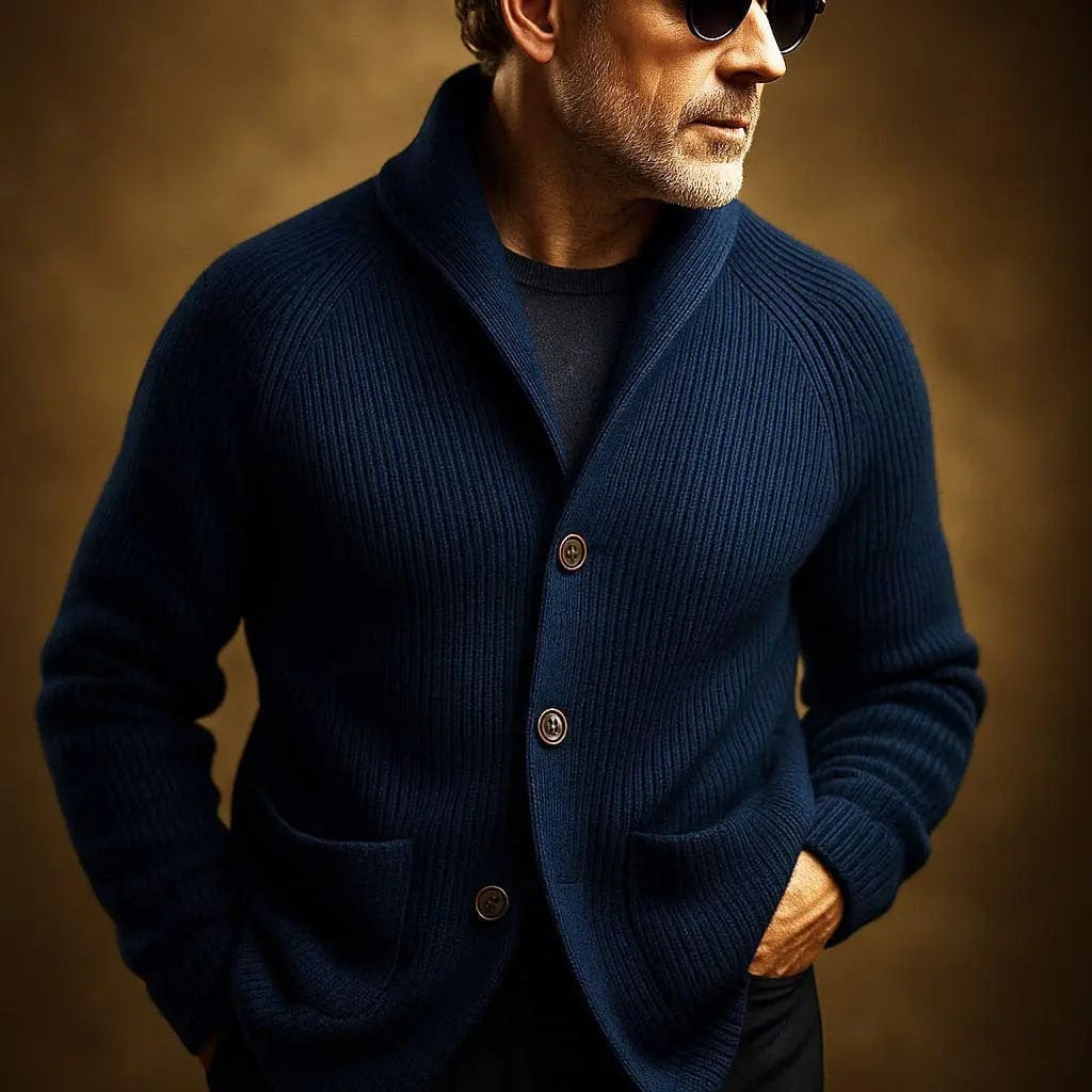 Velira Men's Cardigans SILVORO | KARDIGANAS IŠ AVIES VILNOS VYRAMS