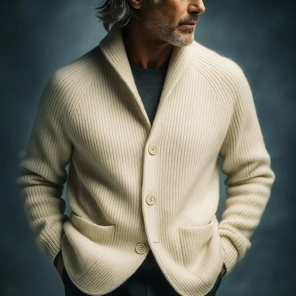 Velira Men's Cardigans SILVORO | KARDIGANAS IŠ AVIES VILNOS VYRAMS