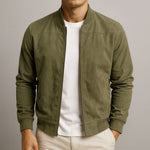 Velira Men's Jackets Žalia / S Kaltberg | Suede-Optik striukė vyrams
