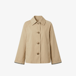 Velira Mia | Minimal Button-Up Pea Coat Mia | Minimalus mygtukų paltas